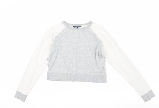 Womens UK Size S French Connection Grey Pullover Sweatshirt