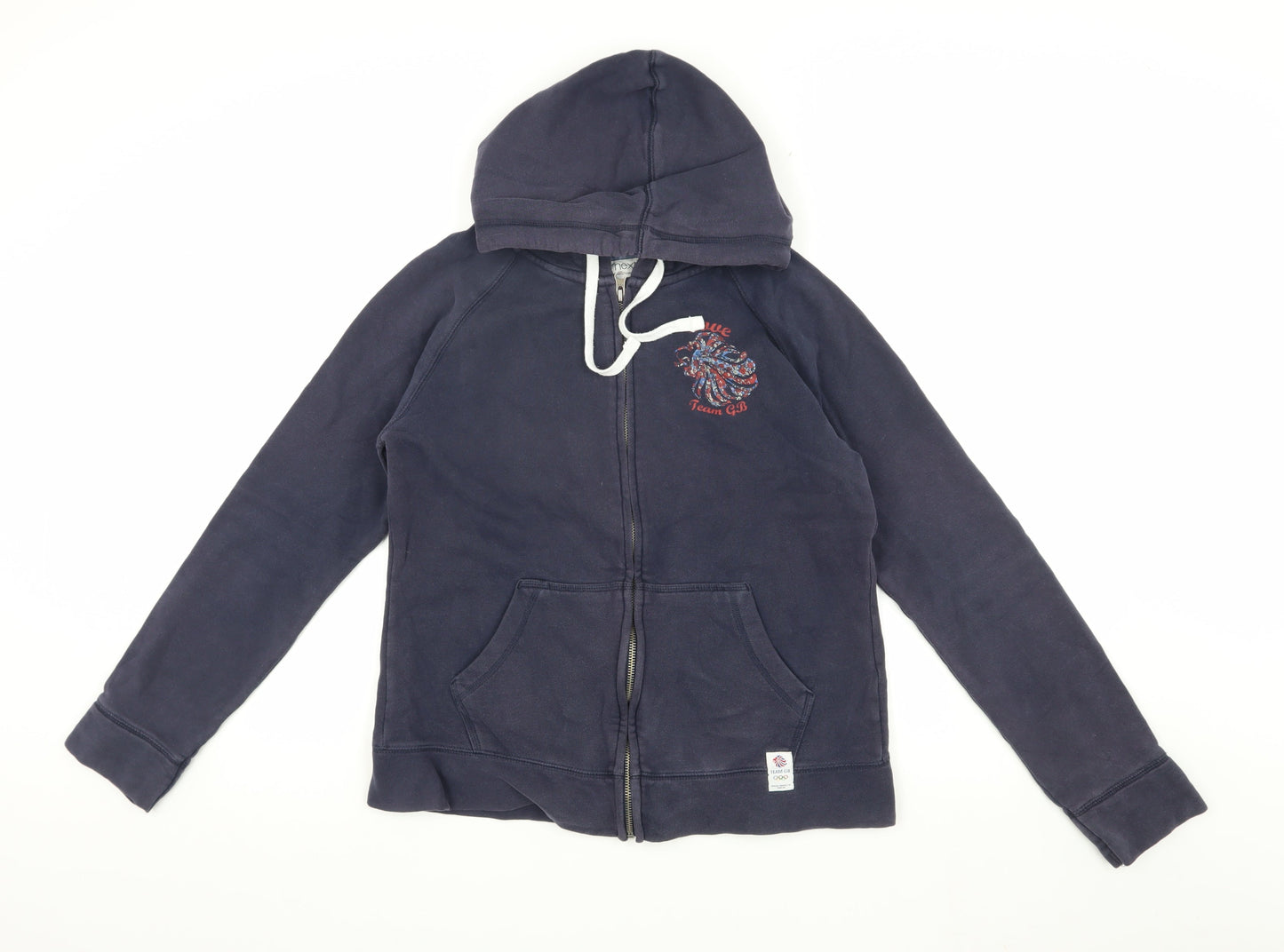 Womens UK Size 10 NEXT Blue Basic Jacket