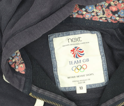 Womens UK Size 10 NEXT Blue Basic Jacket