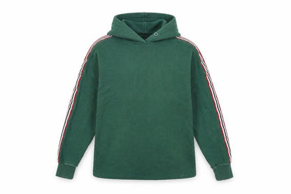 Unisex Adults UK Size XS Pull&Bear Green Pullover Hoodie