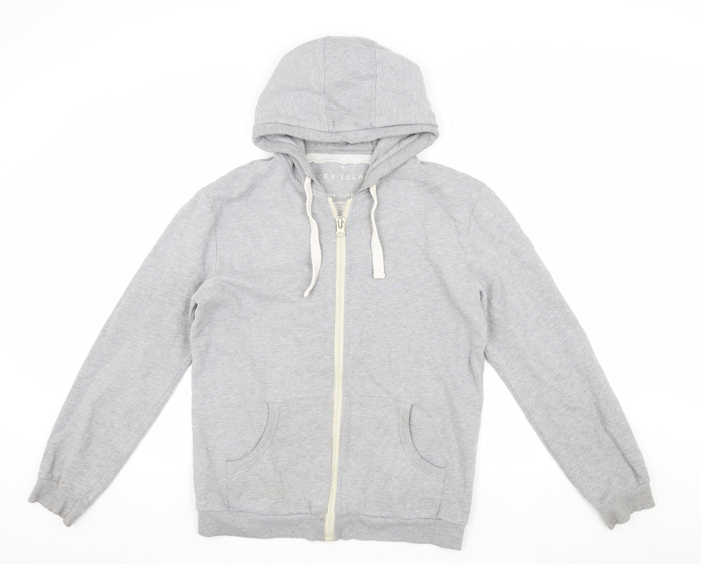 Mens UK Size M River Island Grey Basic Jacket