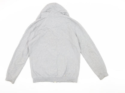 Mens UK Size M River Island Grey Basic Jacket
