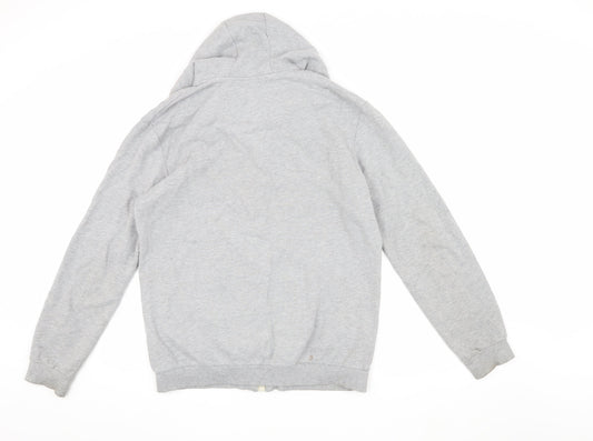 Mens UK Size M River Island Grey Basic Jacket