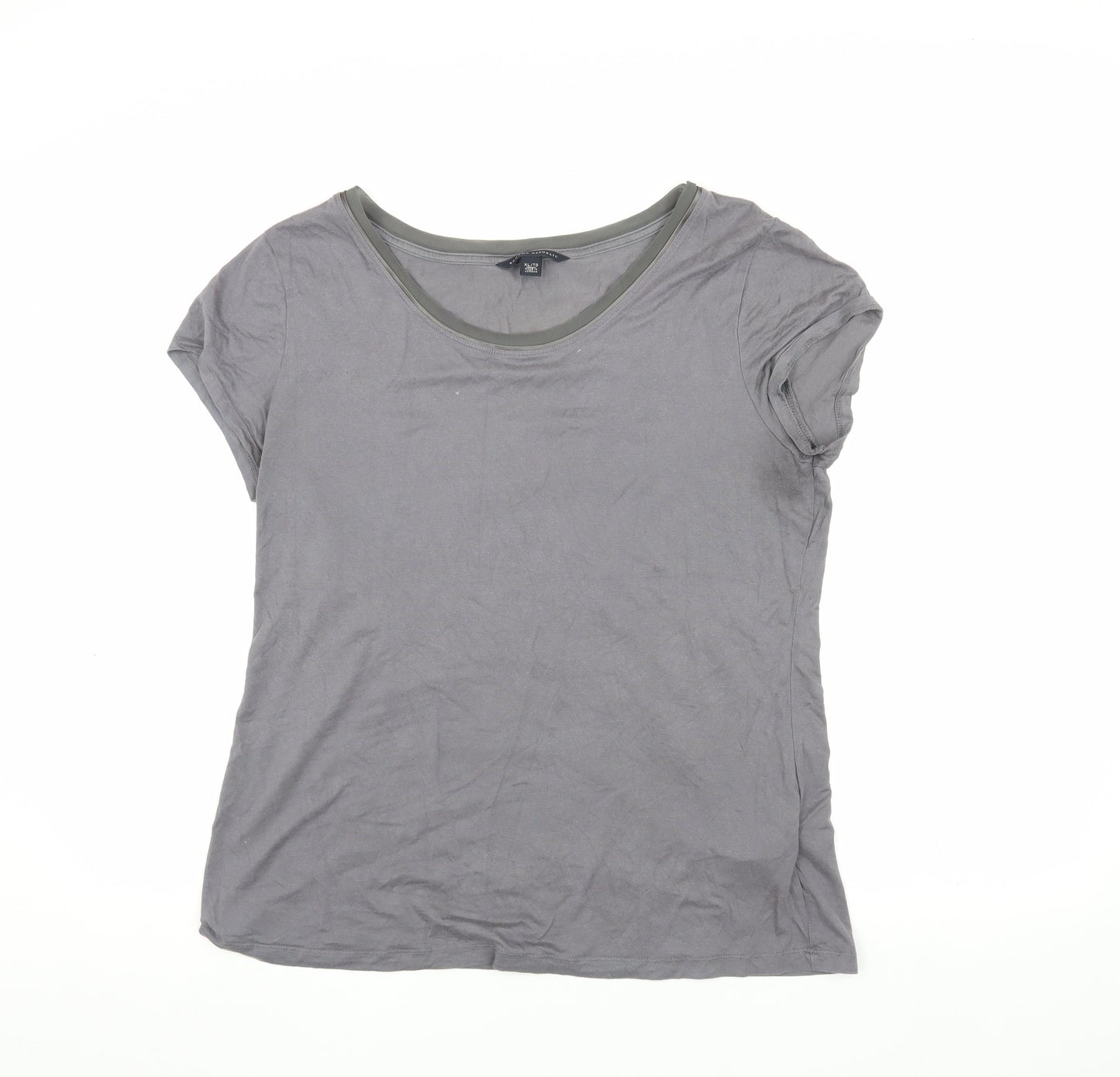 Banana Republic Women's Grey XL Basic T-Shirt