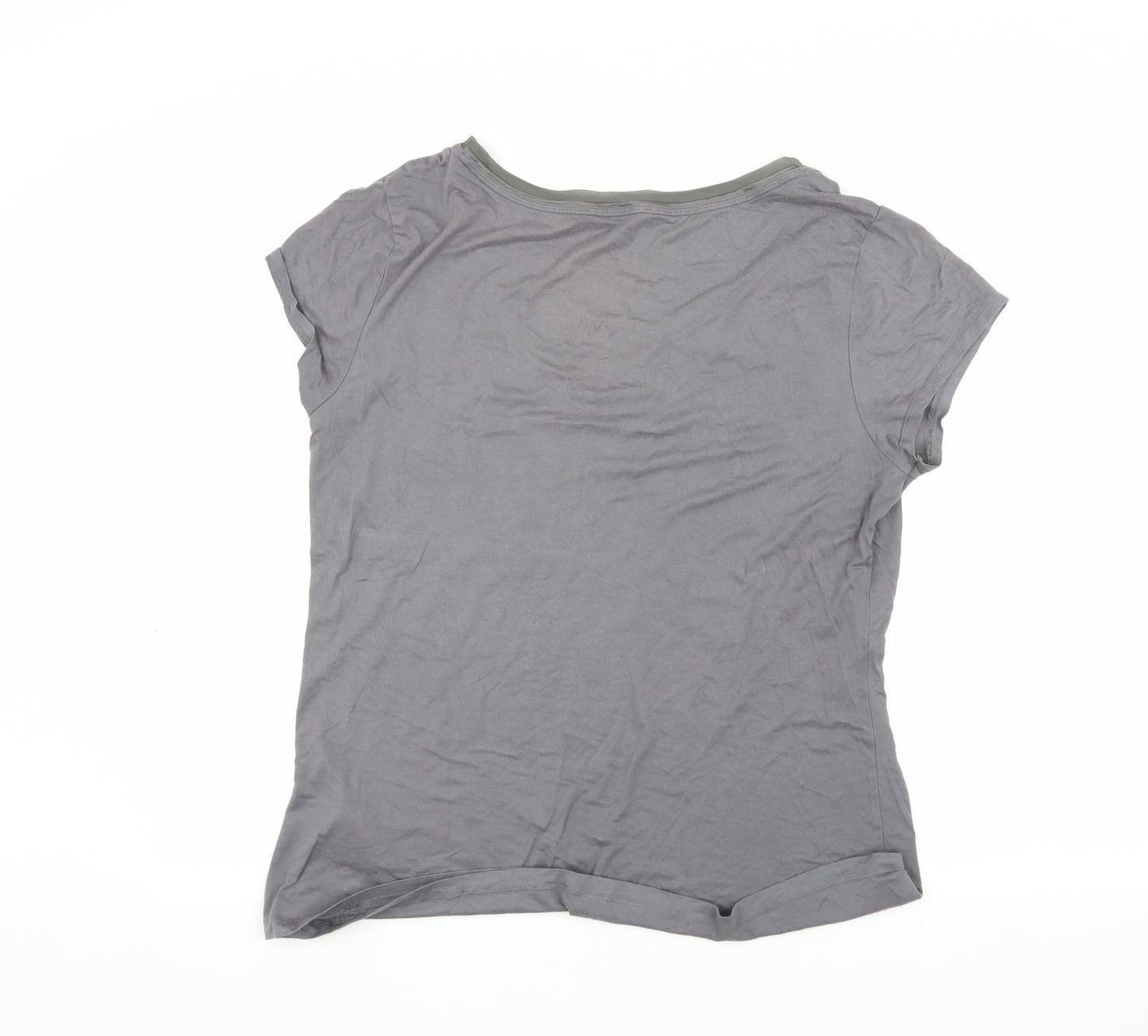Banana Republic Women's Grey XL Basic T-Shirt