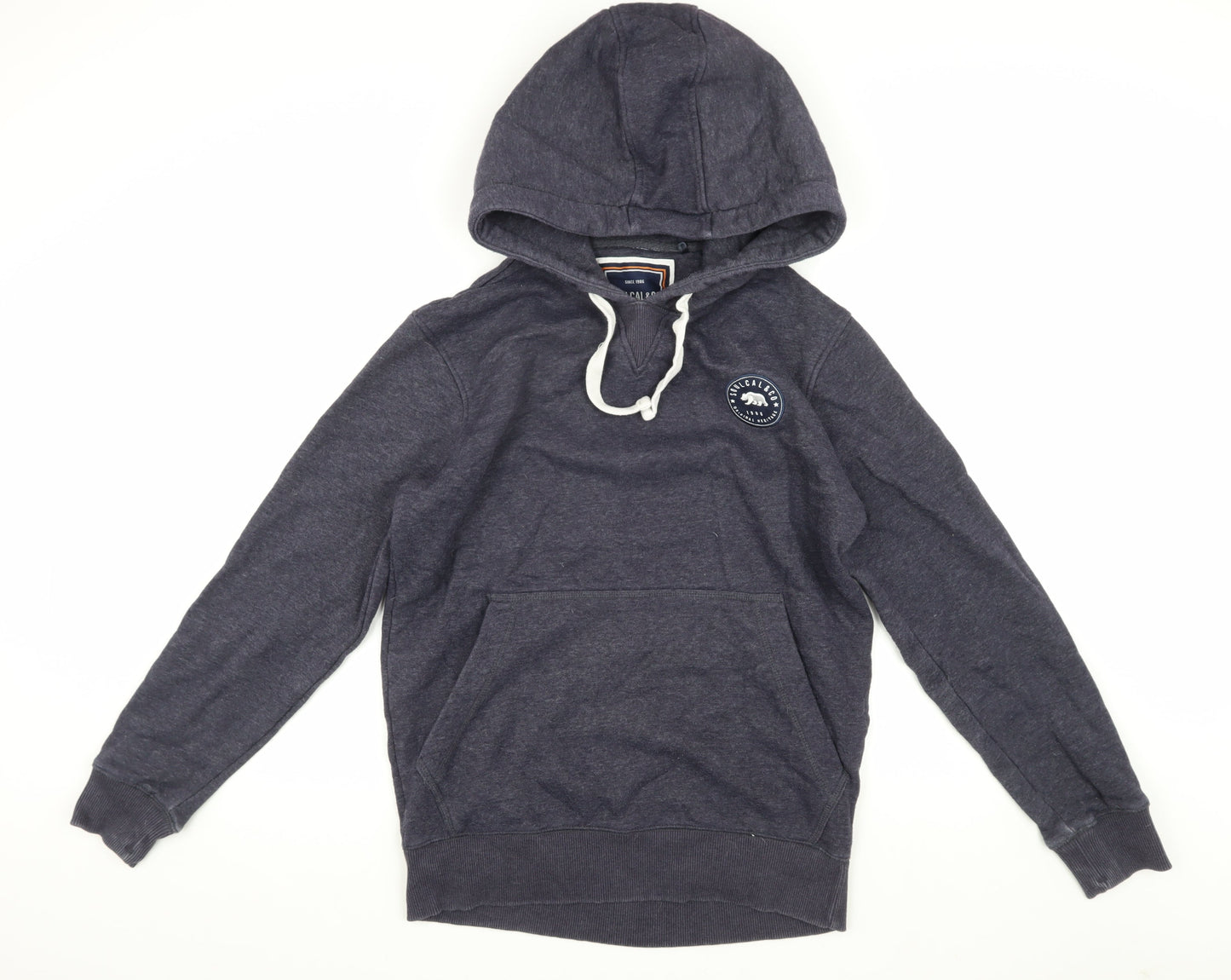 Mens UK Size M SoulCal & Co Grey Pullover Hoodie