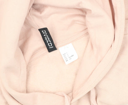 H&M Women’s Pink Pullover Hoodie Size 12