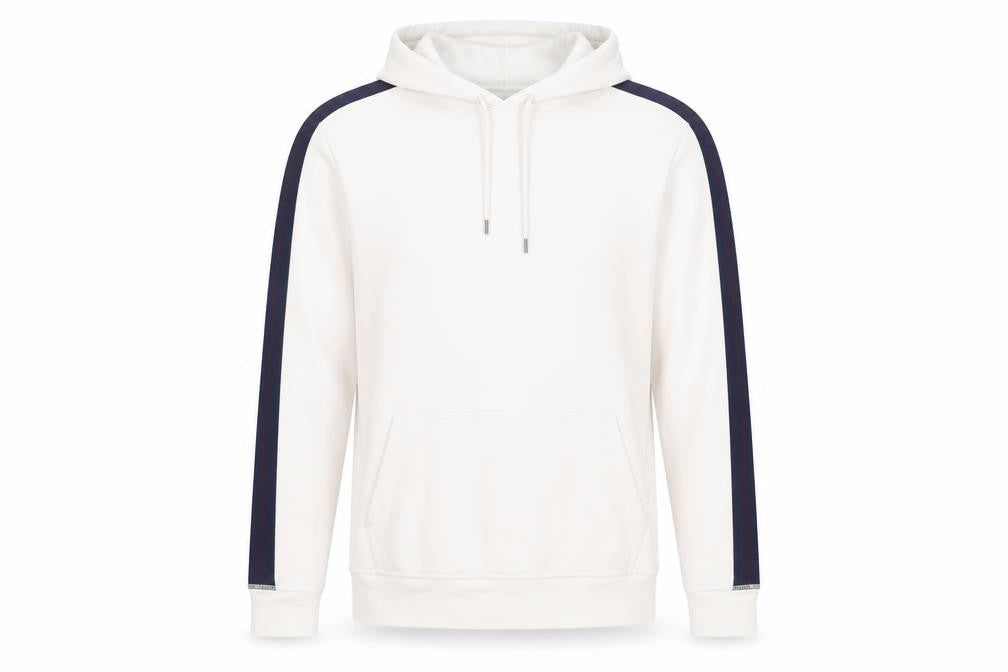 Mens UK Size S River Island Ivory Pullover Hoodie
