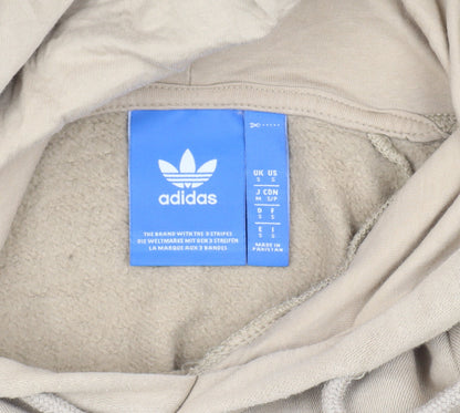 Mens UK Size S adidas Beige Pullover Hoodie