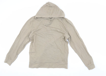 Mens UK Size S ASOS Beige Pullover Hoodie