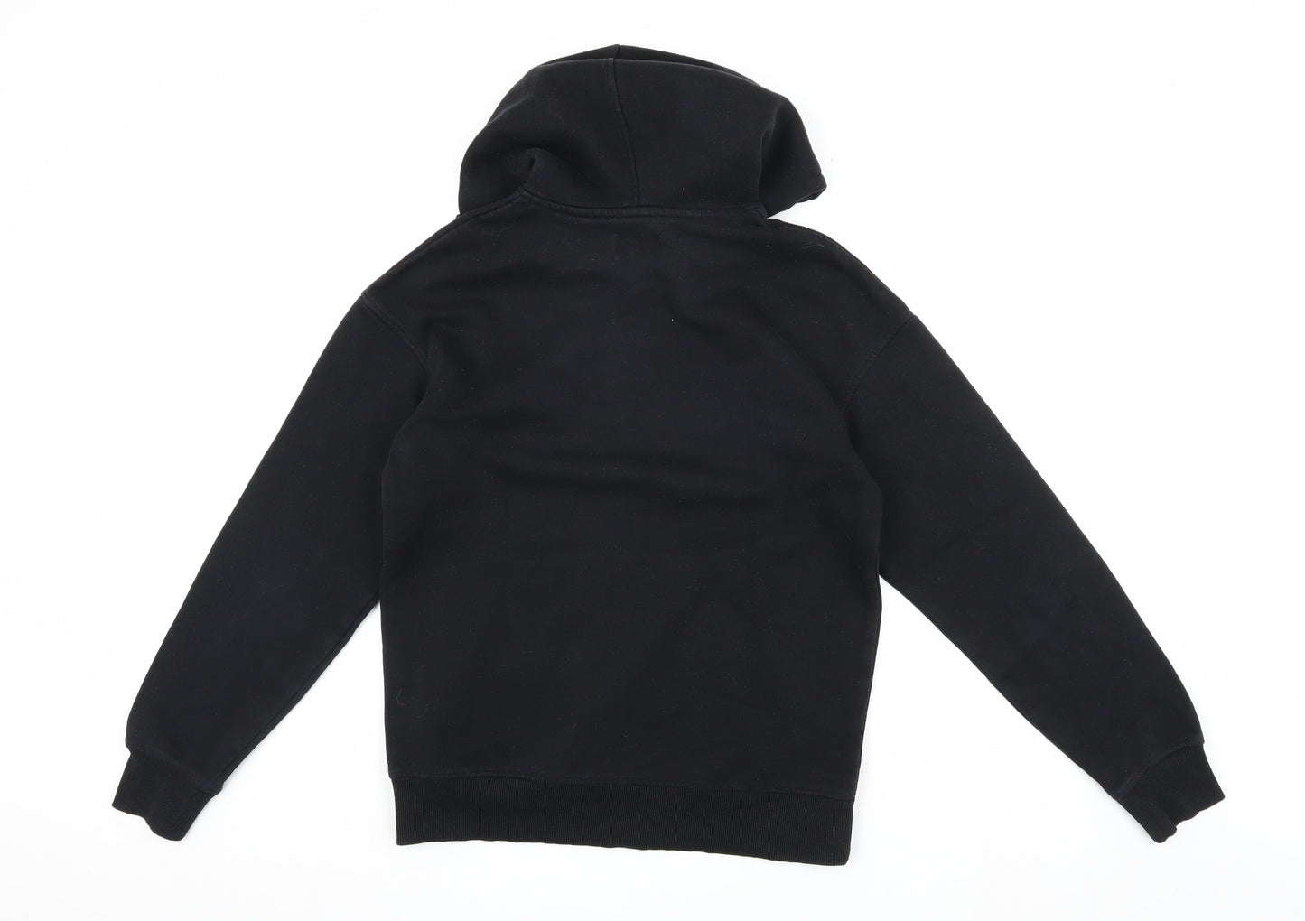 Mens UK Size S JACK & JONES Black Pullover Hoodie