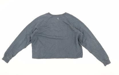 Thrills Women's Blue Pullover Sweatshirt, Size 0