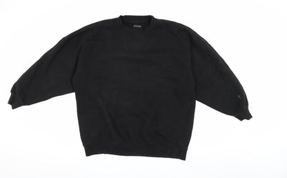 PrettyLittleThing Women's Black Pullover Sweatshirt Size 4