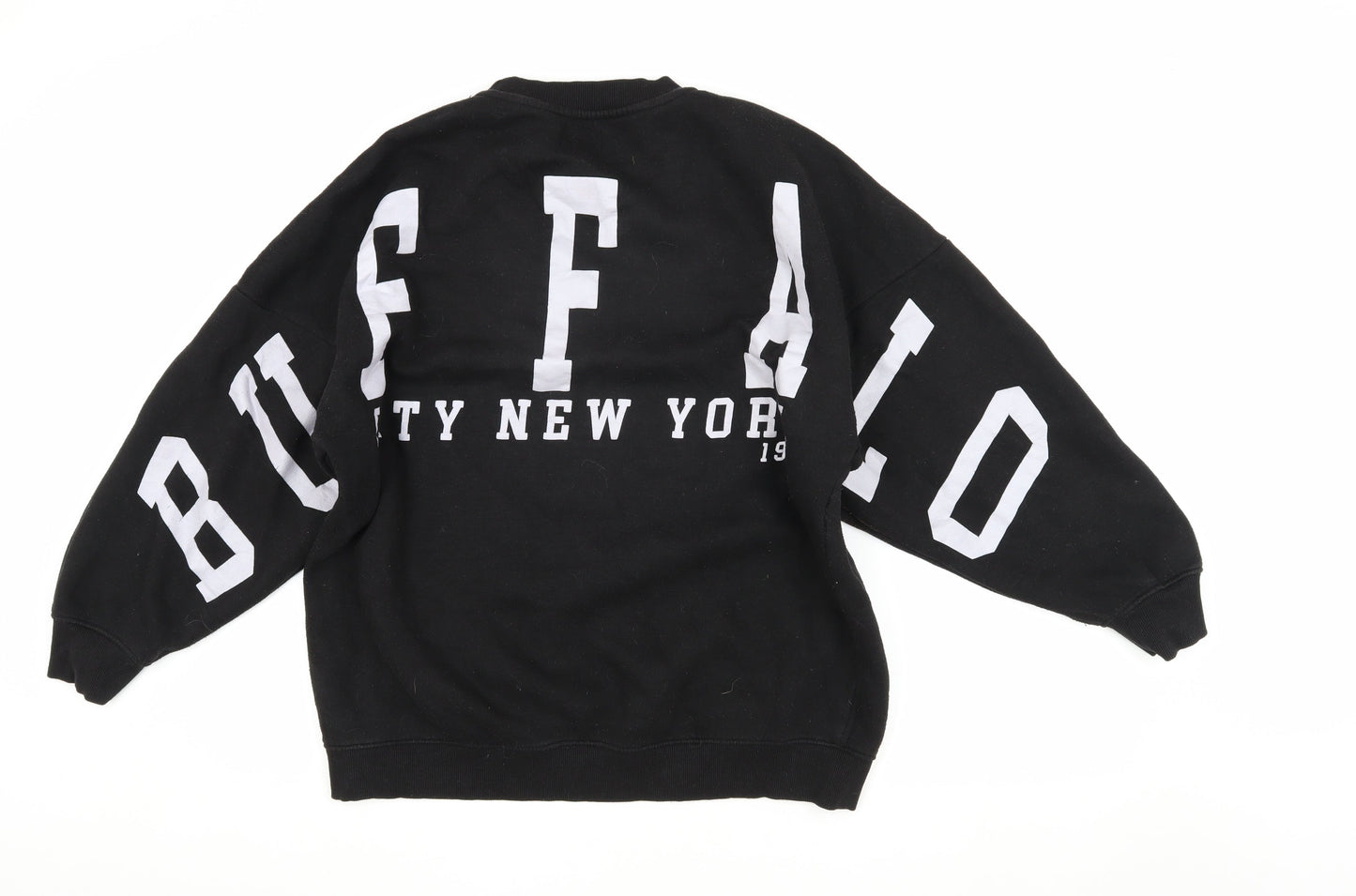 PrettyLittleThing Women's Black Pullover Sweatshirt Size 4