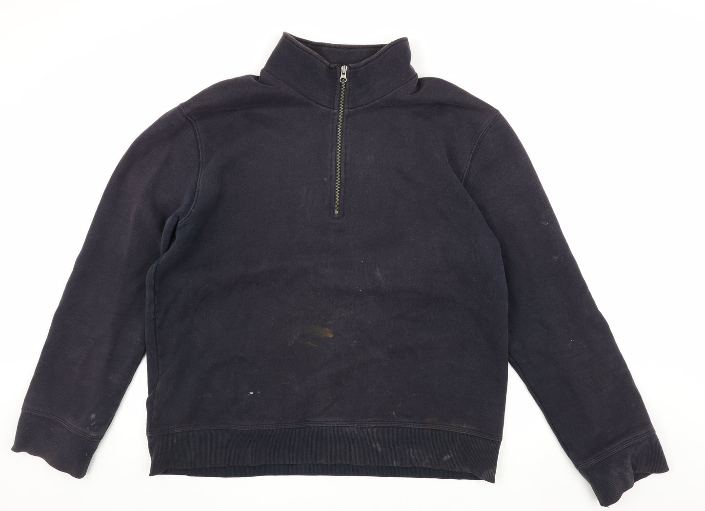Mens UK Size XL Gap Black Pullover Sweatshirt