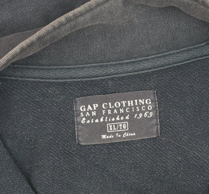 Mens UK Size XL Gap Black Pullover Sweatshirt