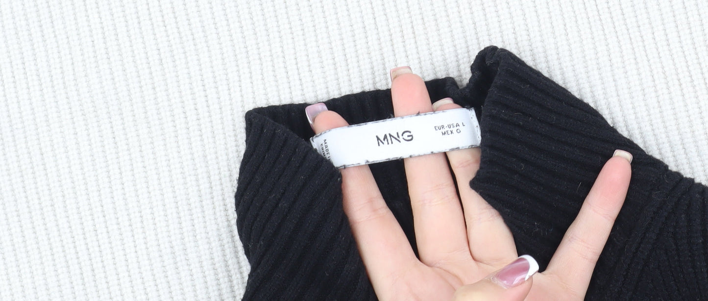 Womens UK Size 12 MNG Multicoloured Pullover Jumper