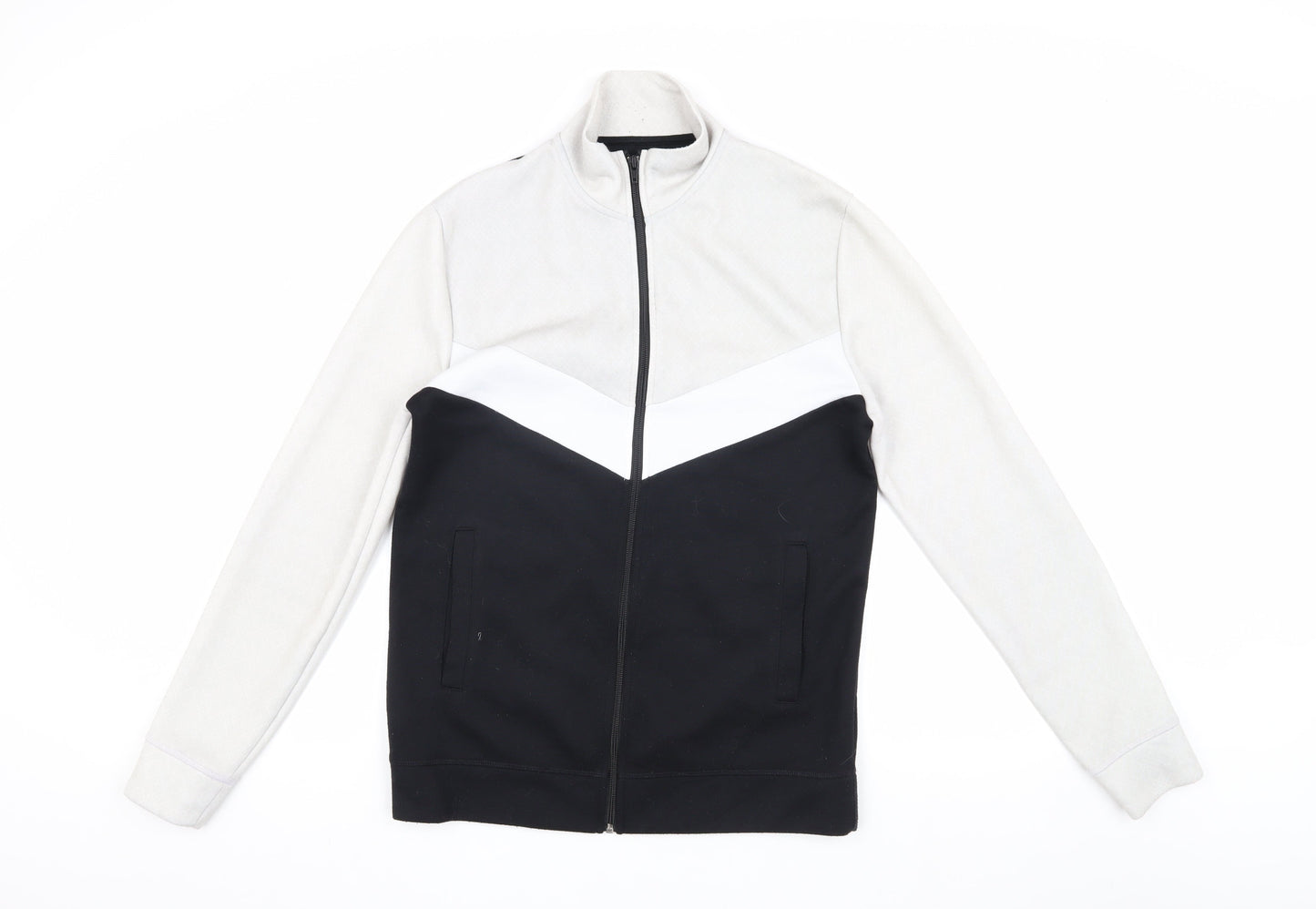 Mens UK Size S River Island Black Basic Jacket