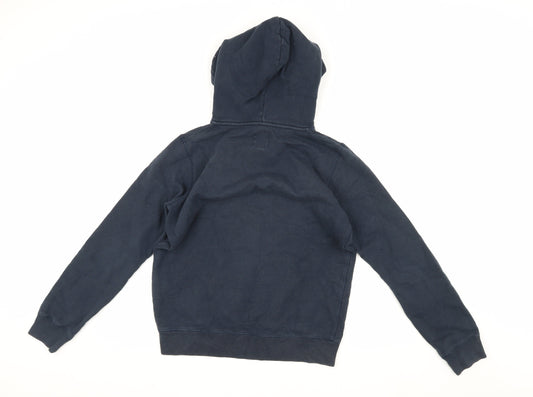 Womens UK Size 10 Jack Wills Blue Pullover Hoodie