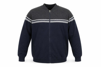 Mens UK Size 2XL Dissident Blue Bomber Jacket