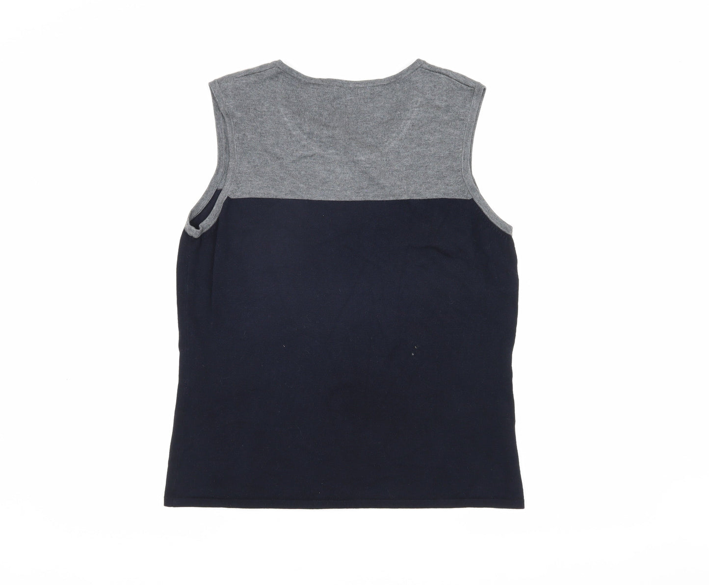 Austin Reed Grey & Blue Men's Sleeveless Vest L