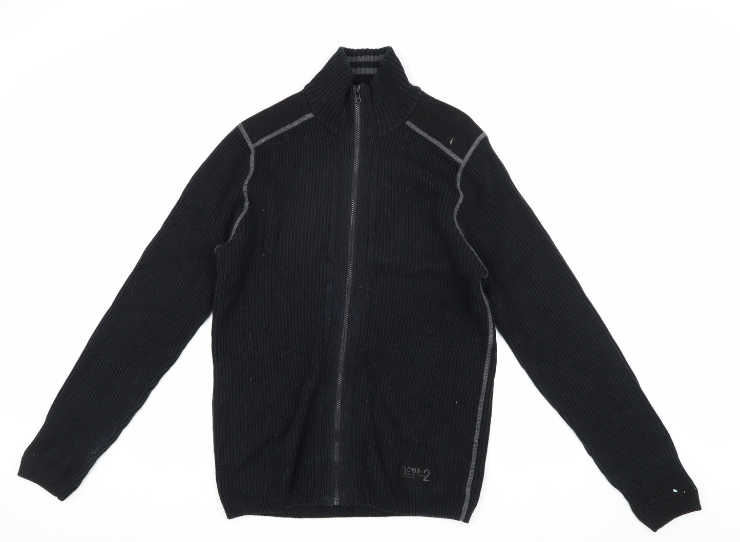 Mens UK Size M NEXT Black Basic Jacket