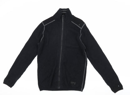 Mens UK Size M NEXT Black Basic Jacket