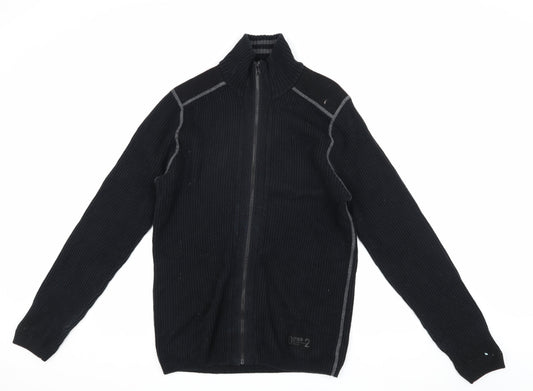 Mens UK Size M NEXT Black Basic Jacket