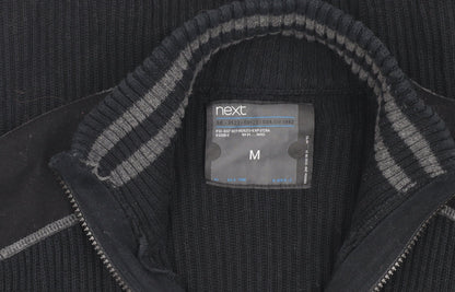 Mens UK Size M NEXT Black Basic Jacket