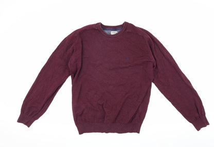 Farah Men's Red Pullover Jumper, Size L