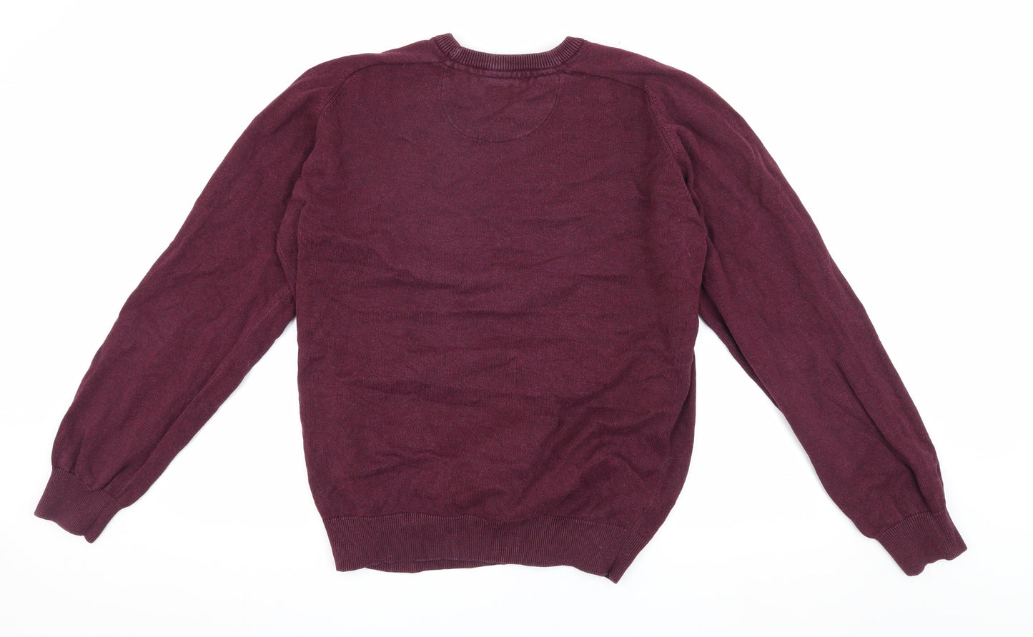 Farah Men's Red Pullover Jumper, Size L