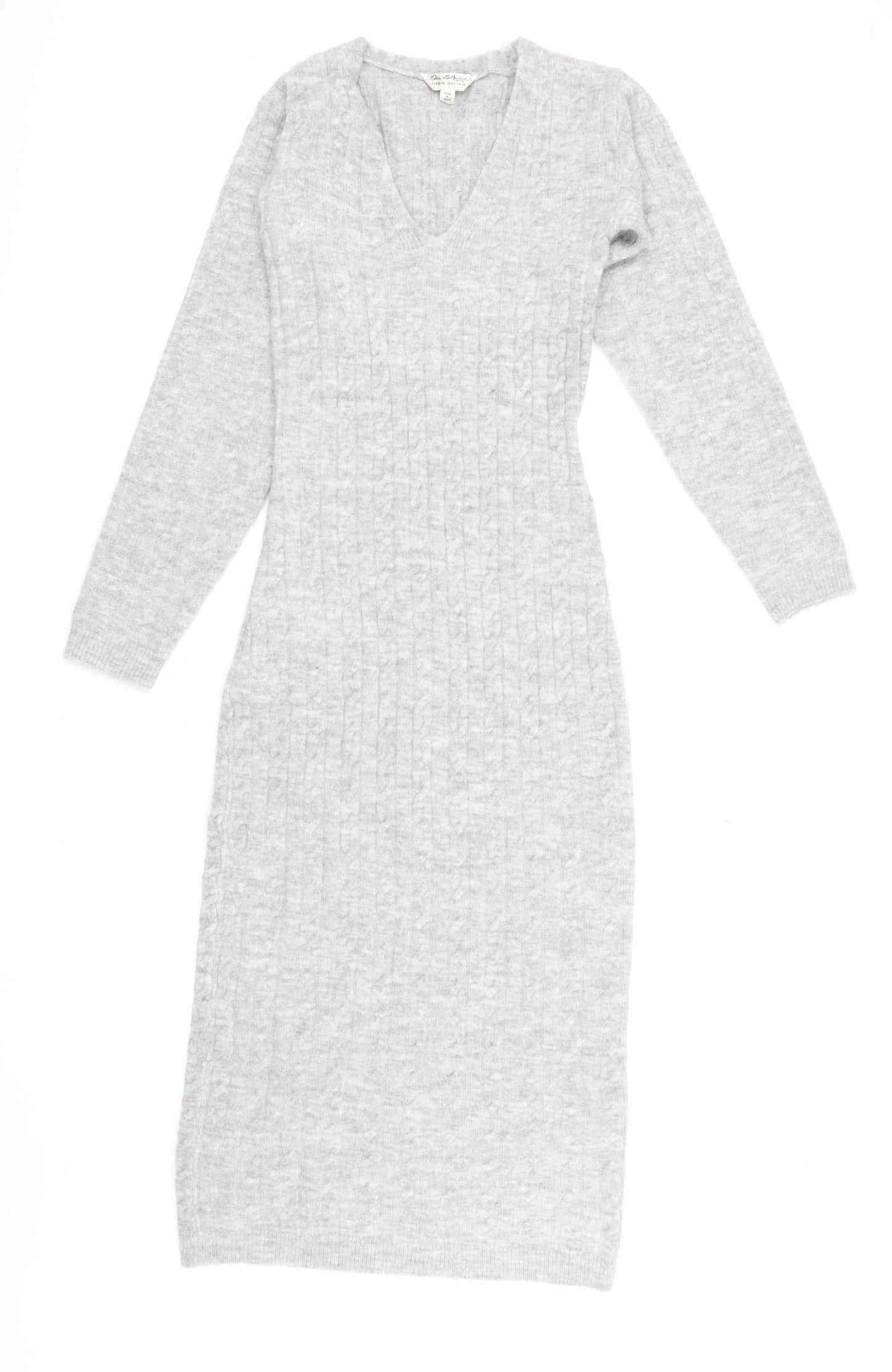 Miss Selfridge Women's Grey Sheath Midi Dress XS