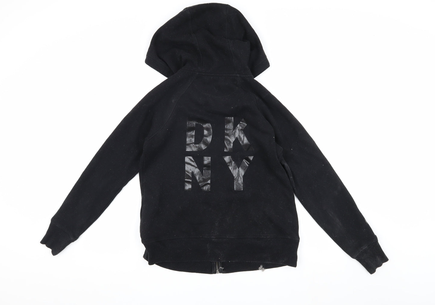 Womens UK Size M DKNY Black Basic Jacket