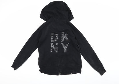 Womens UK Size M DKNY Black Basic Jacket