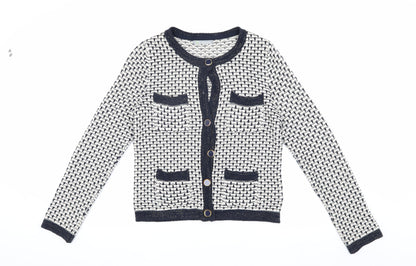 Womens UK Size 12 Marks and Spencer Multicoloured Cardigan Jumper
