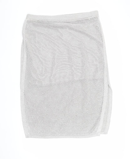 Marks and Spencer Women's Grey XL Knit Pencil Skirt