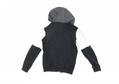 Marks & Spencer Boys' Colourblock Hooded Jacket 9-10 Years