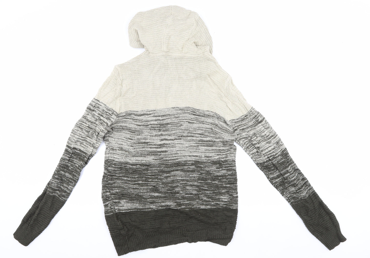 Mens UK Size M Brave Soul Multicoloured Pullover Hoodie