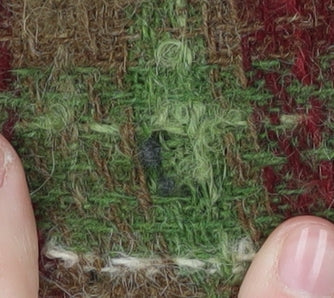 Laura Ashley Women's Plaid Wool Pencil Skirt Size 16