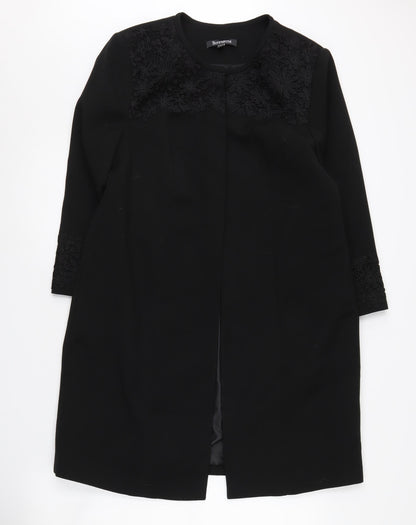 Womens UK Size 14 Bonmarché Black Basic Jacket