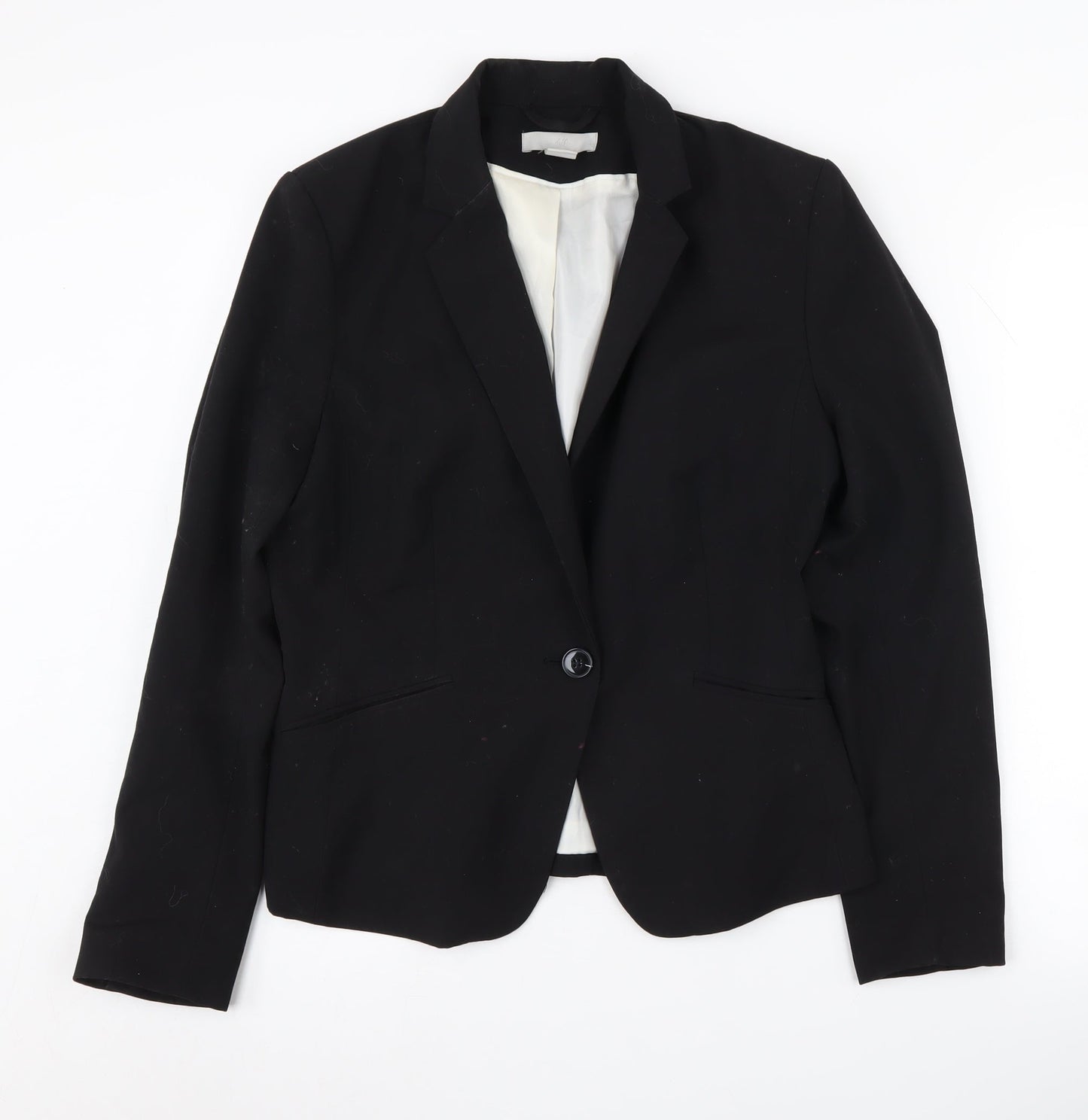 H&M Women's Black Blazer, Size 14, Business Formal