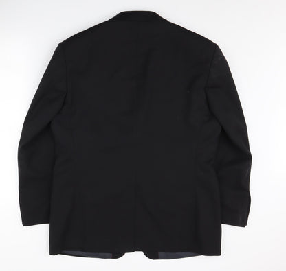 Mens UK Size 42 Jack Reid Regular Black Suit Jacket