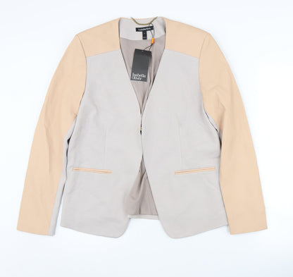 Womens UK Size 6 Isabella Oliver Regular Beige Blazer