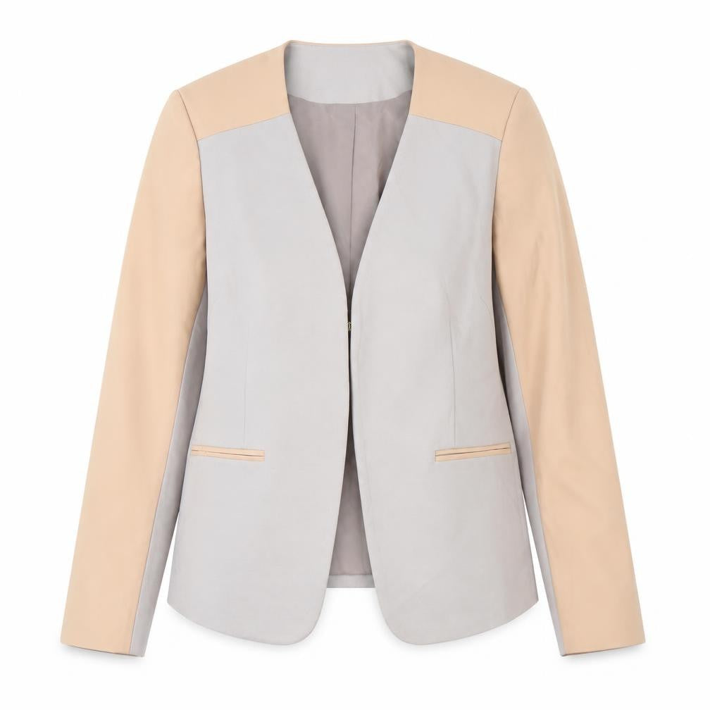 Womens UK Size 6 Isabella Oliver Regular Beige Blazer