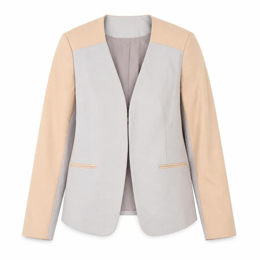 Womens UK Size 6 Isabella Oliver Regular Beige Blazer