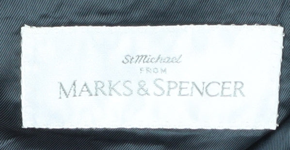 Mens UK Size 38 Marks and Spencer Regular Black Suit Jacket