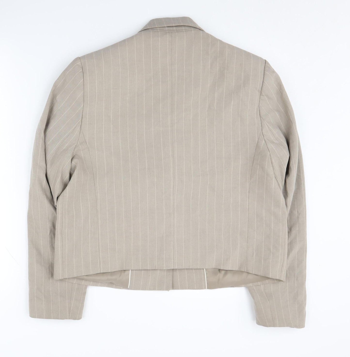 Womens UK Size L MNG Regular Beige Suit Jacket