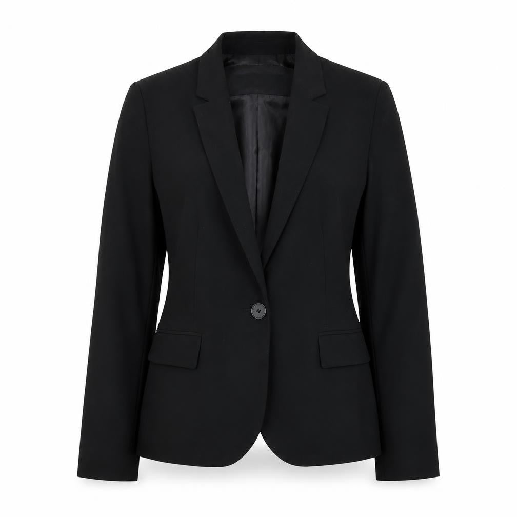 Womens UK Size 10 Zara Regular Black Blazer
