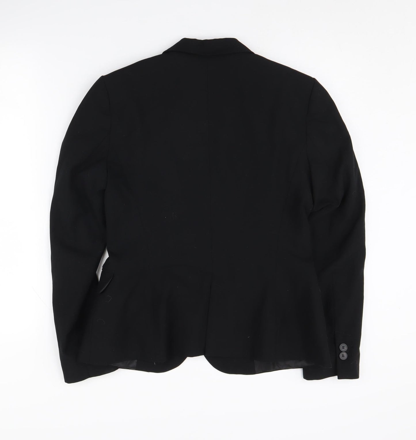 Womens UK Size 10 Zara Regular Black Blazer