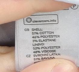 H&M Women's Blue Blazer, Size 10, Stylish Business Essential